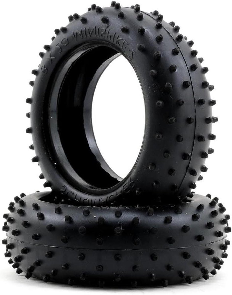 Mini Spike Banden - Voorbanden - Motor Onderhoud - Mini Spike Profiel - 56 cm - Geel