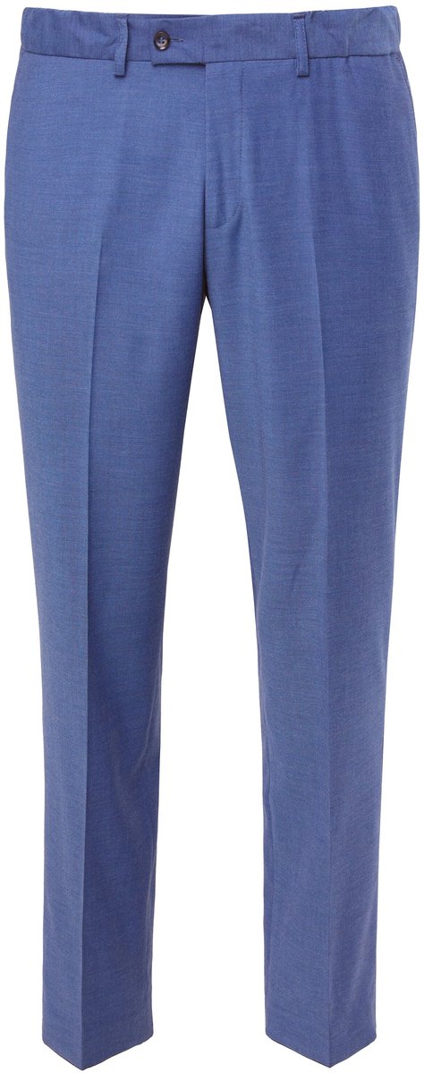 JP 1880 - Heren - Zakelijke broek Amalfi FLEXNAMIC® business mix en match Amalfi - Diepzeeblauw - Maat 56