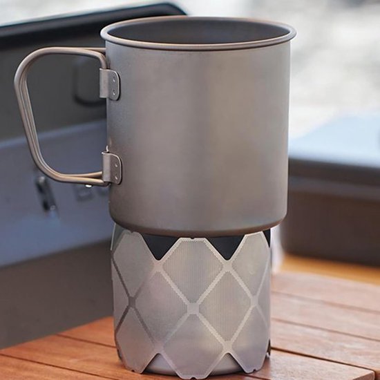 Camping Windscherm - Voorruit Fornuis - Buiten Koken - Verstelbare Maten - 27 x 6.7 cm - Zilverkleurig van Camping — afbeelding 5