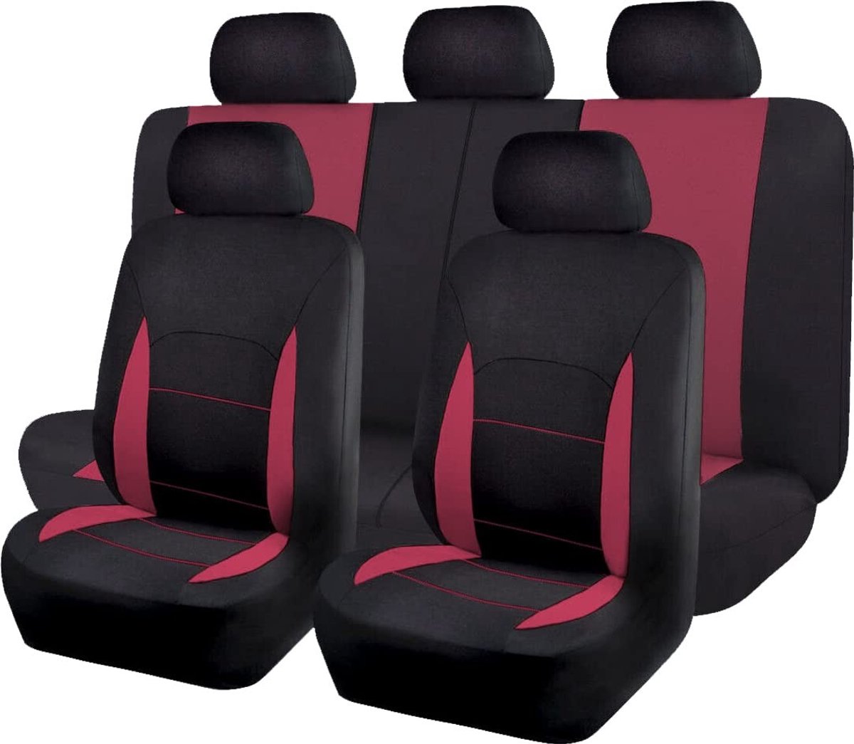 Omgoods - Universele Autostoelhoezen Set met Airbag Compatibiliteit