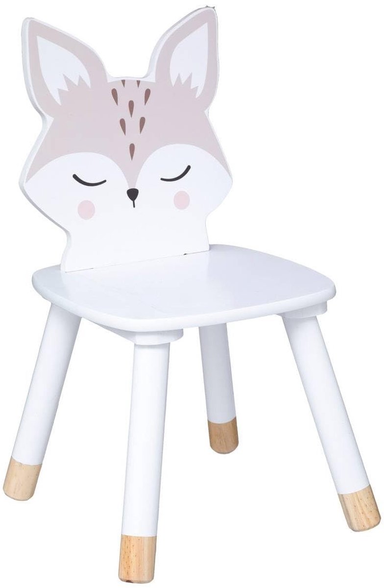 Omgoods - Houten Kinderstoel met Ladderrug voor Binnen