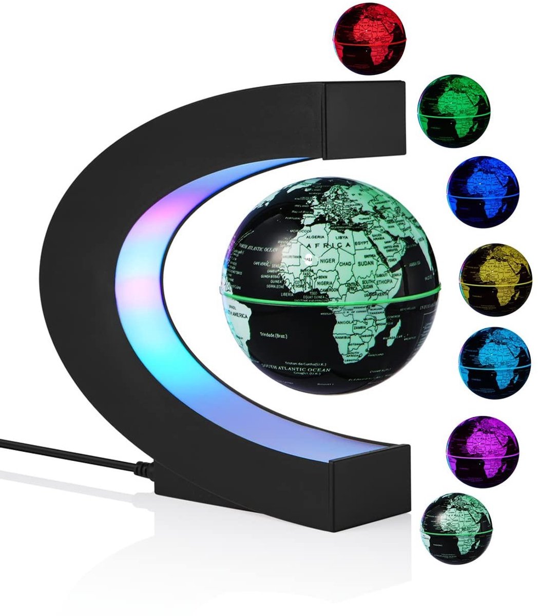 Omgoods - Magnetische Zweefbal met LED Verlichting
