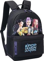 Kpop Demon Hunters Rugzak Meisjes – HUNTR/X Schooltas met Rumi, Mira en Zoey – 42 x 30 x 12 cm – 2 Vakken