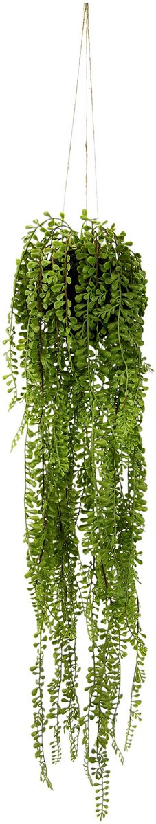 Omgoods - Hanglamp met Kunstplanten en Groene Pea Plant