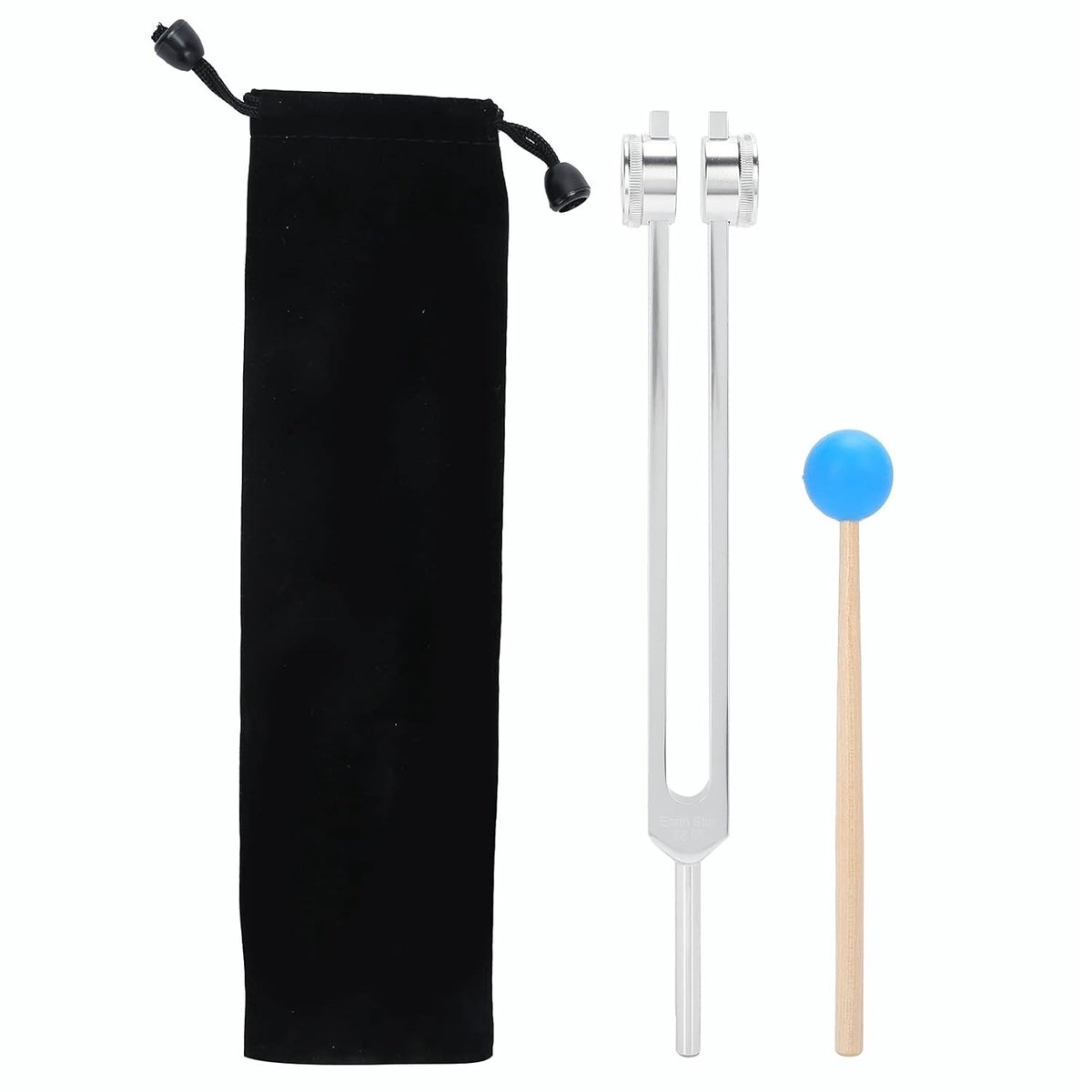 Omgoods - Tuning Fork voor Massage en Stressverlichting met Houten Hamer