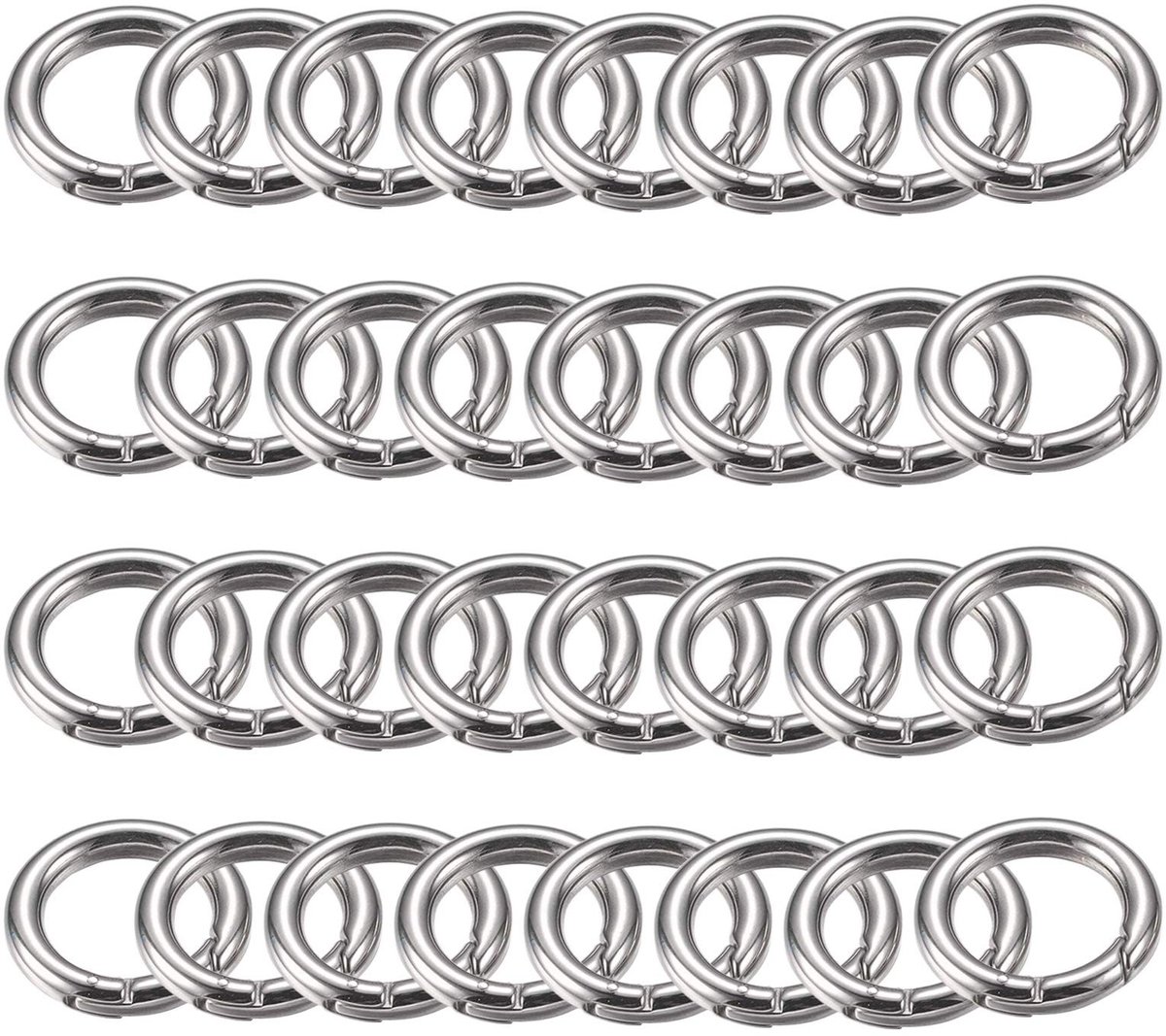 Omgoods - Robuuste Zinc Alloy Spring Hook voor Sleutels en Accessoires