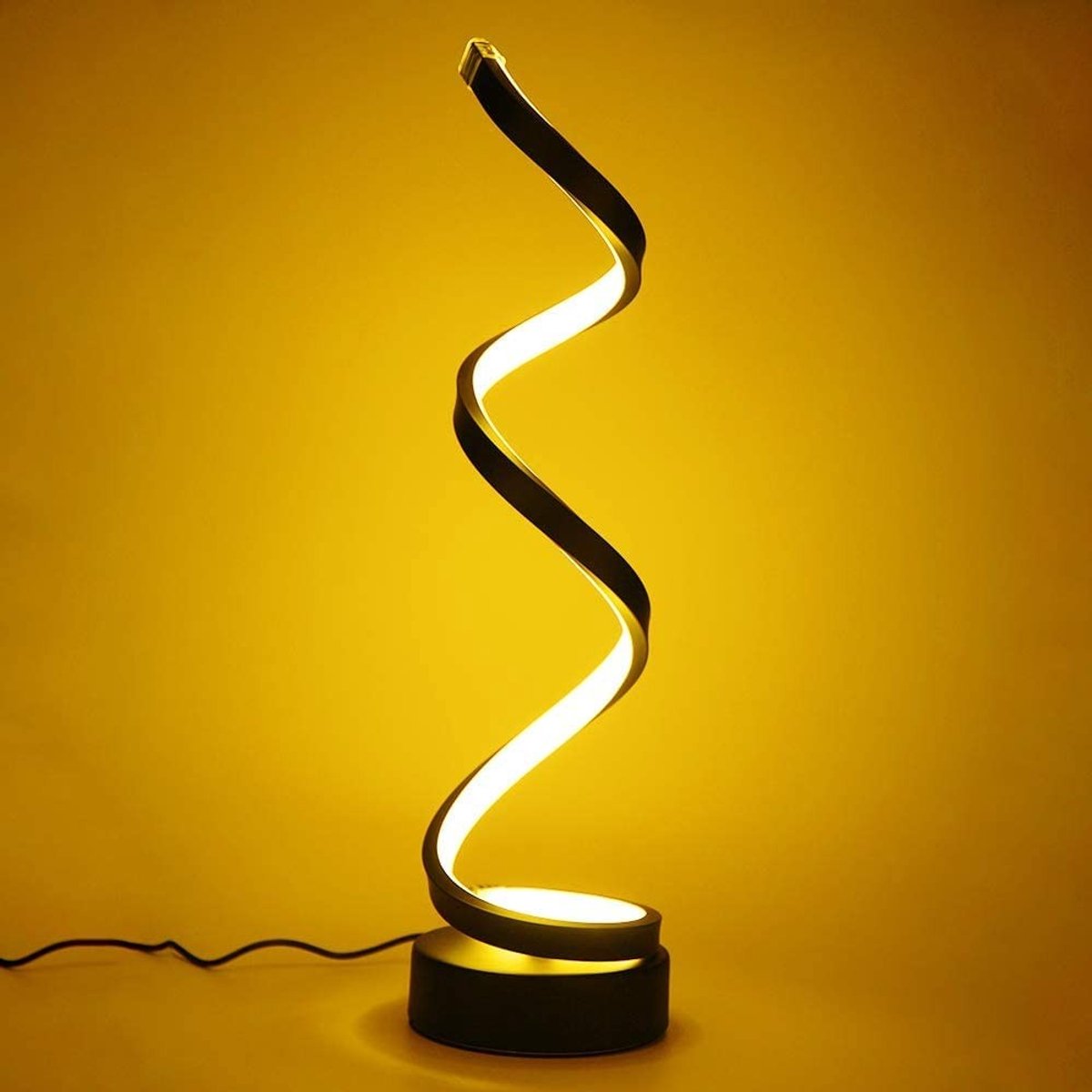 Omgoods - Dimbare Spiral LED Tafel Lamp 12W Warm Wit voor Binnen