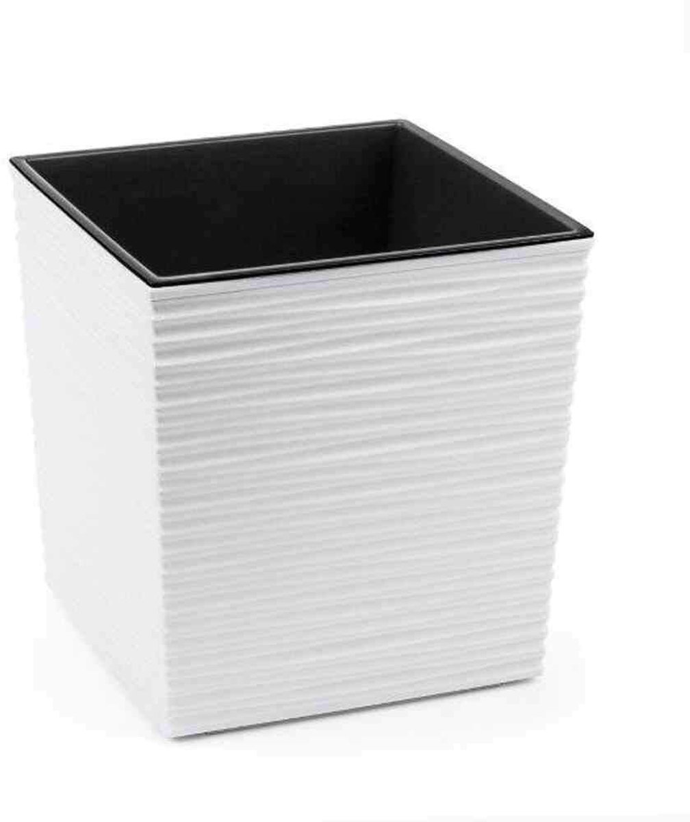 Omgoods - Witte Plastic Plant Pot 40 cm