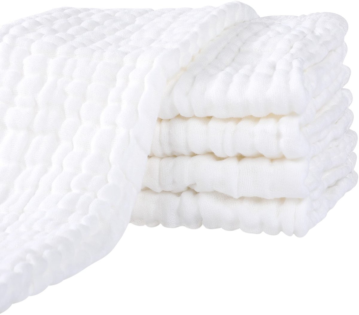 Omgoods - Hydrofiele Luiers Set van 5 - 70x70 cm - Hoog Absorberend en Kookvast - 100% Katoen