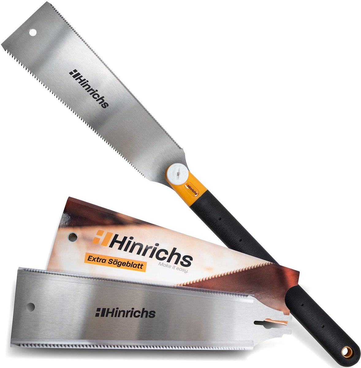 Omgoods - Japanse Stijl Ryoba Zaag 25 cm - Professionele Trekzaag van Koolstofstaal