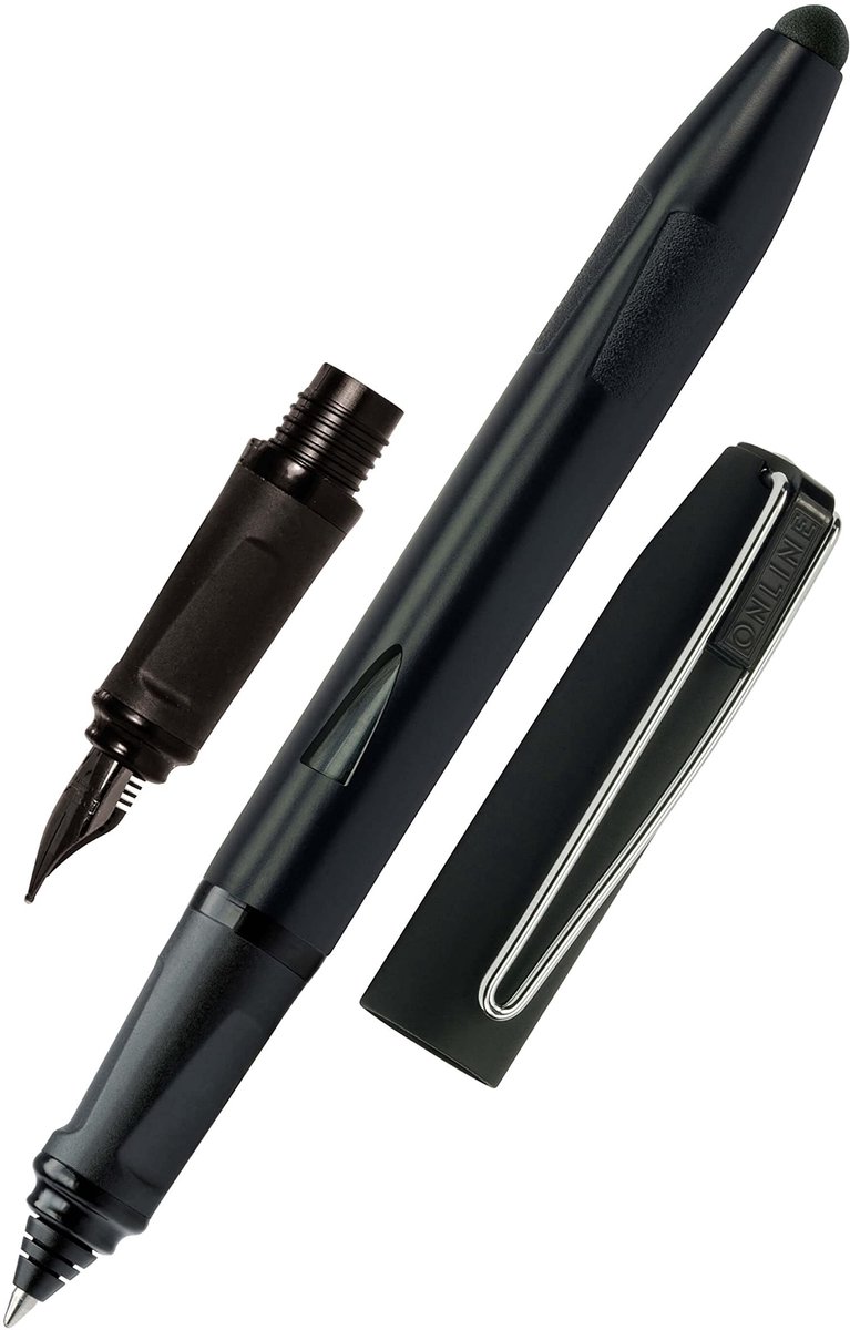 Omgoods - Online Fountain Pen en Rollerball Set 2-in-1 Ergonomisch