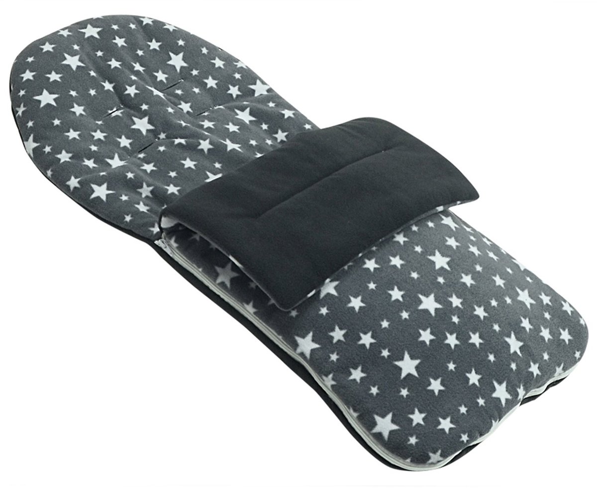Omgoods - Fleece Voetenzak voor Kinderwagens in Grijs
