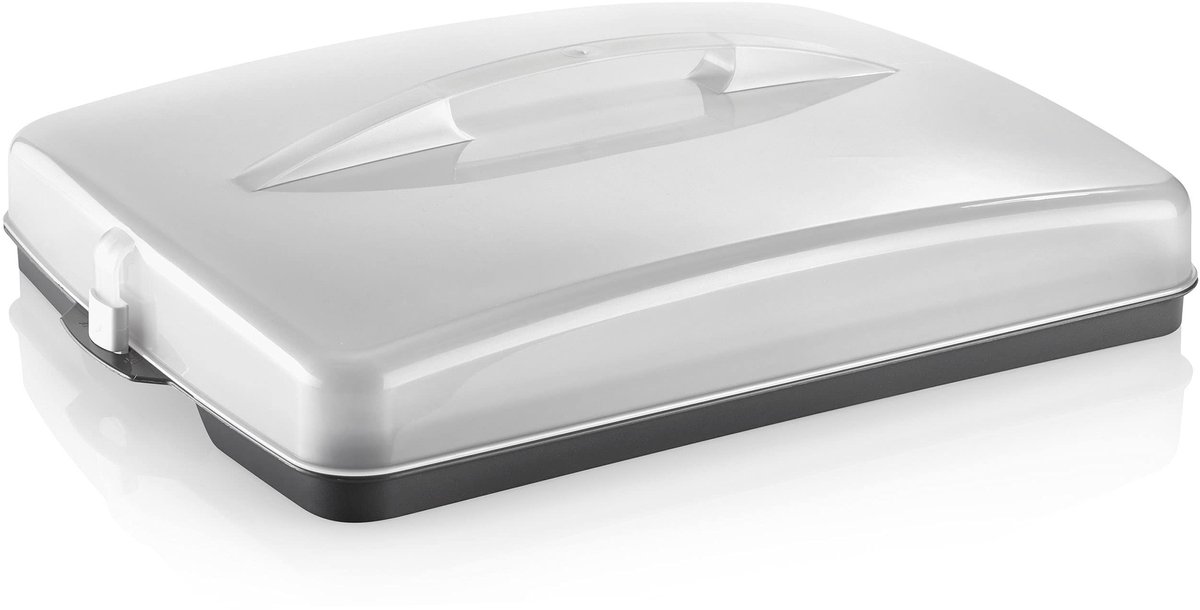 Omgoods - Rectangular Cake Transport Box met Snap Closure