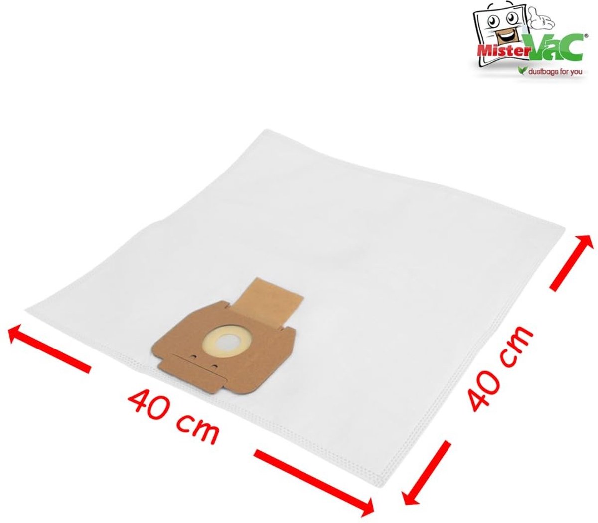 Omgoods - 10 Stuks Stofzuigerzakken Geschikt voor Scheppach PN-NTS20 - 5-Lagen Fleece