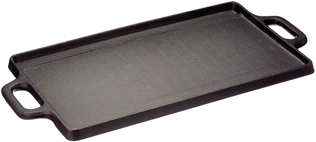 Omgoods - Gietijzeren Plancha voor Gasfornuis en Barbecue