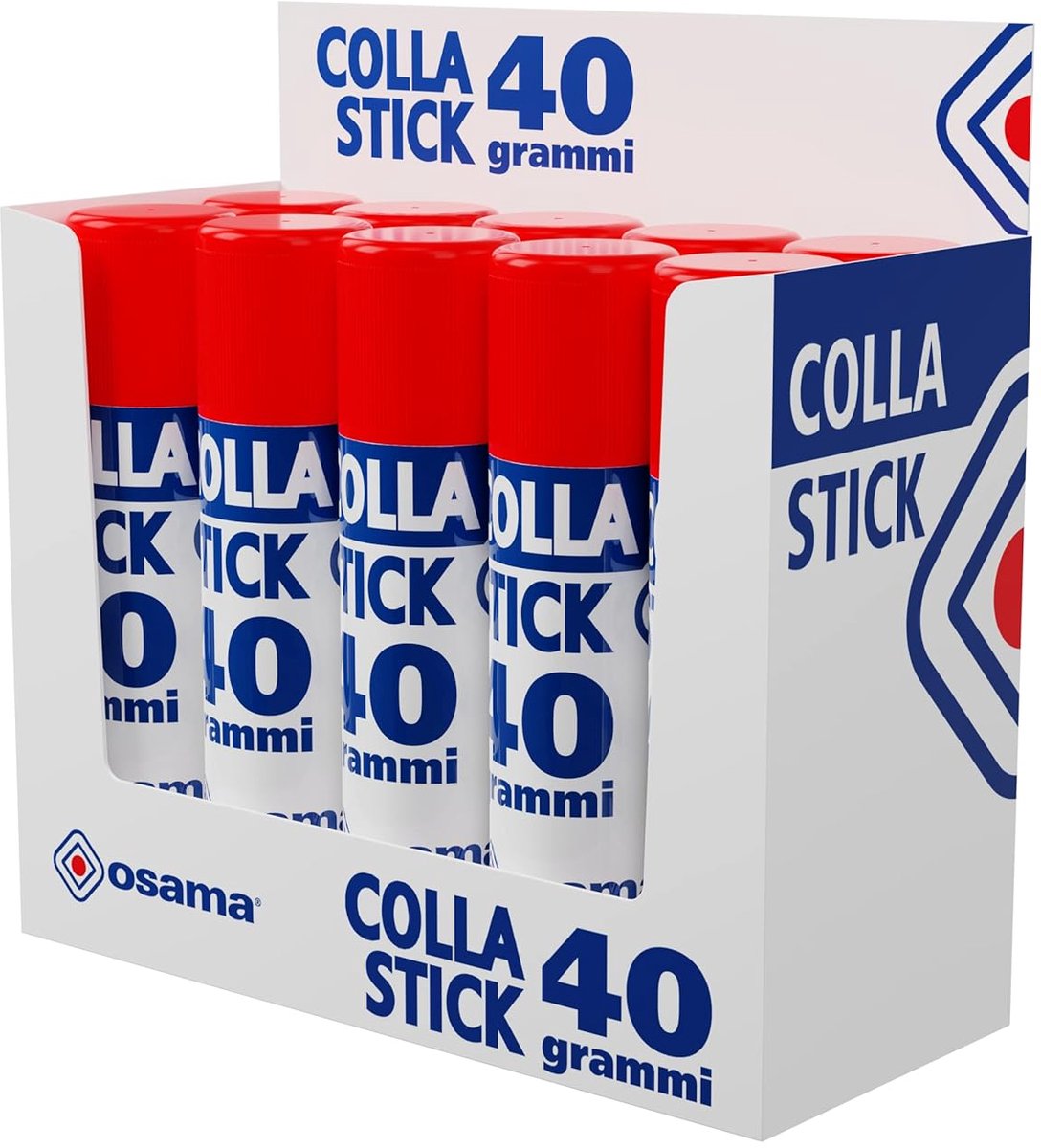 SnelShoppen - Extra Sterke Lijm Pen Set van 10 Stuks - 40 g Lijmpennen Ideaal voor School, Kantoor, Thuis en Universiteit - Kindvriendelijk, Duurzaam