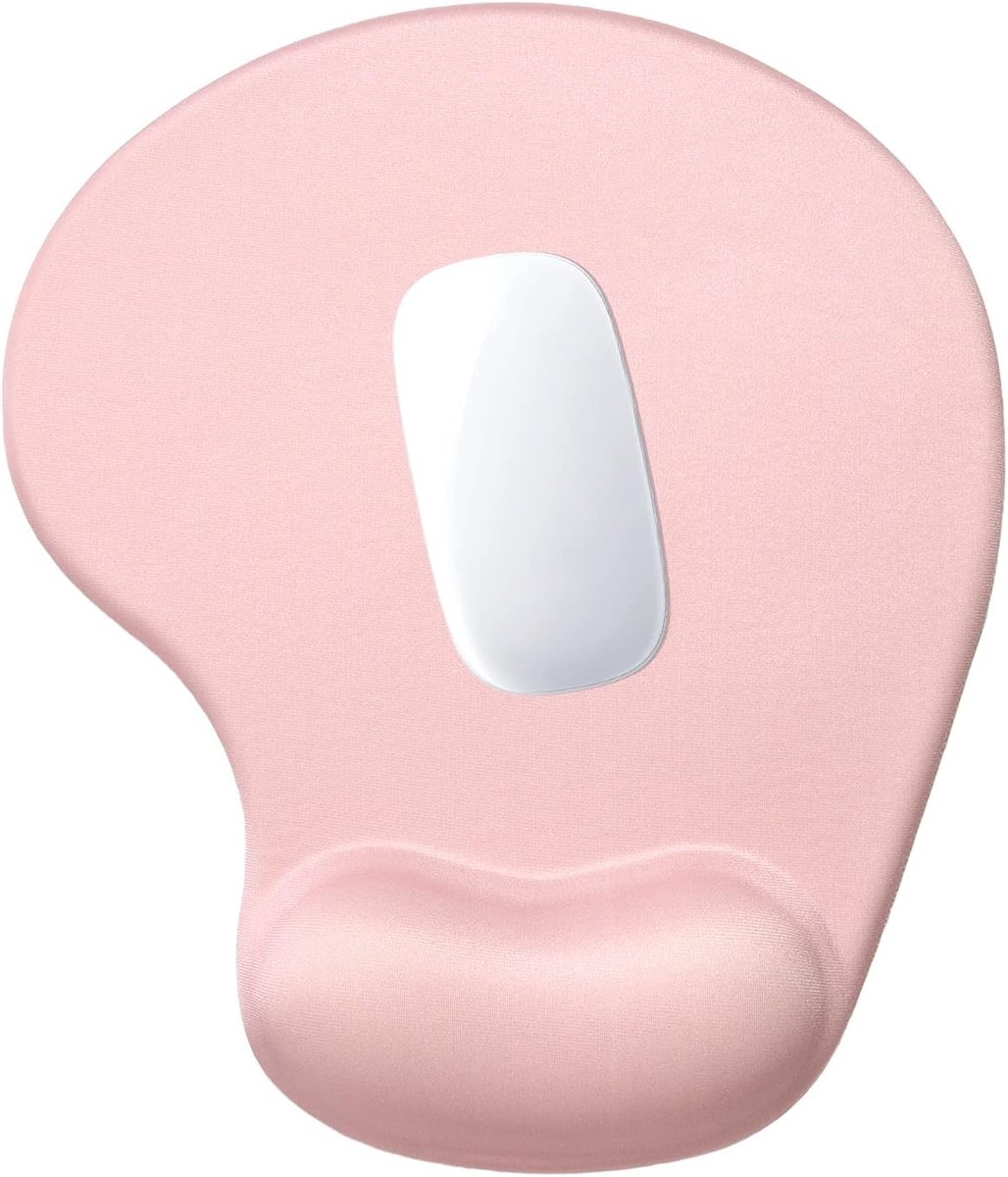 Thijox - Ergonomische Muismat met Polssteun - Gelmuismat met Antislip PU-basis - Traagschuim Muismat voor Thuis & Kantoor - Comfortabele Werkplek - St