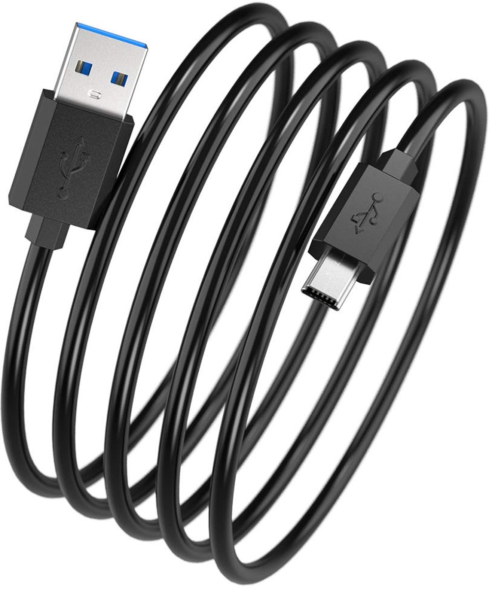SnelShoppen - USB Data Oplaadkabel voor Grafische Rekenmachines - 2-in-1 Functie, Hoge Snelheid, 24 AWG Koper, Geschikt voor TI-84 Plus CE, TI-89, TI