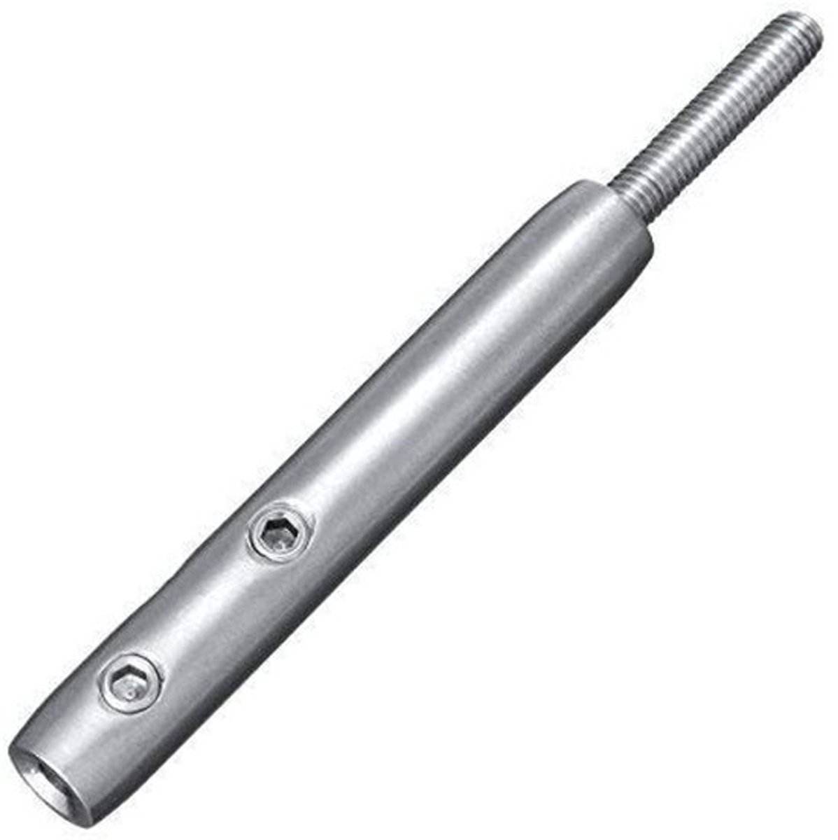 Kabelspanner T316 roestvrij staal - Installatie voor trapleuningen - Voor kabelgrootte 4 mm/5 mm - Totale lengte 11 cm - Draad M6 - Eenvoudige installatie