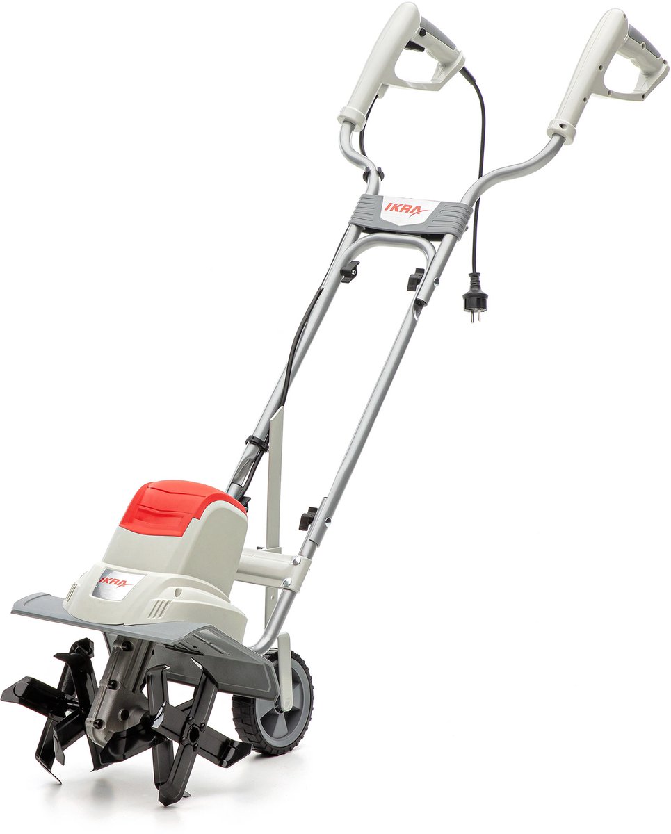 IKRA elektrische tuinfrees IEM 800 S, 800 W, werkbreedte 30 cm en werkdiepte tot 20 cm, met handcultivator