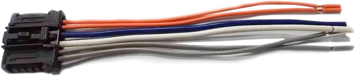 SnelShoppen - Achterlicht Loom Draad Harnas Connector Geschikt voor Peugeot 206 207 307 308 Citroën C3 C4 - 16.5cm - Plastic & Metaal - Diverse Kleure