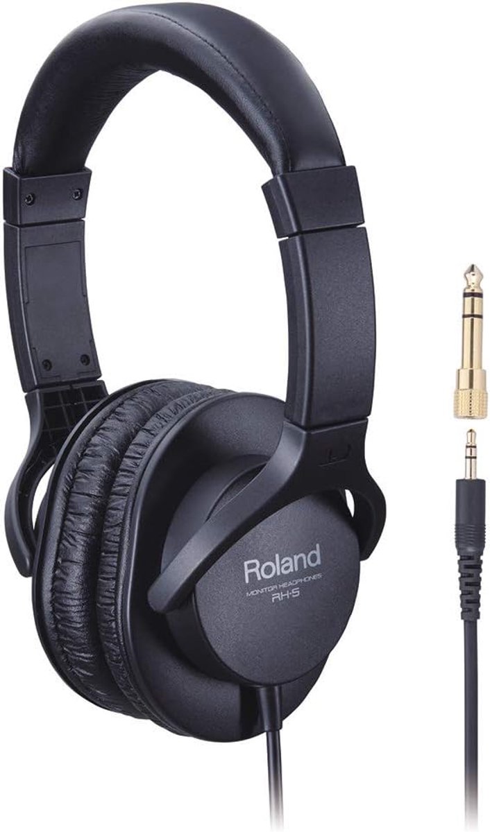 SnelShoppen - Over-Ear Monitor Hoofdtelefoon - Closed-Back - Hoogwaardige Geluidskwaliteit - Comfortabel en Licht - Inclusief Conversieplug - Perfect