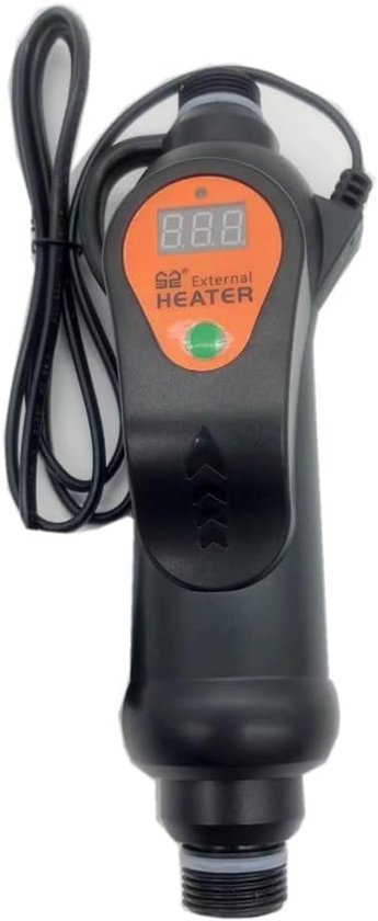 SnelShoppen - Adjustable Submersible Heater 300W voor Water Tank en Aquarium - 220V 240V - Ideaal voor Tuin en Camping