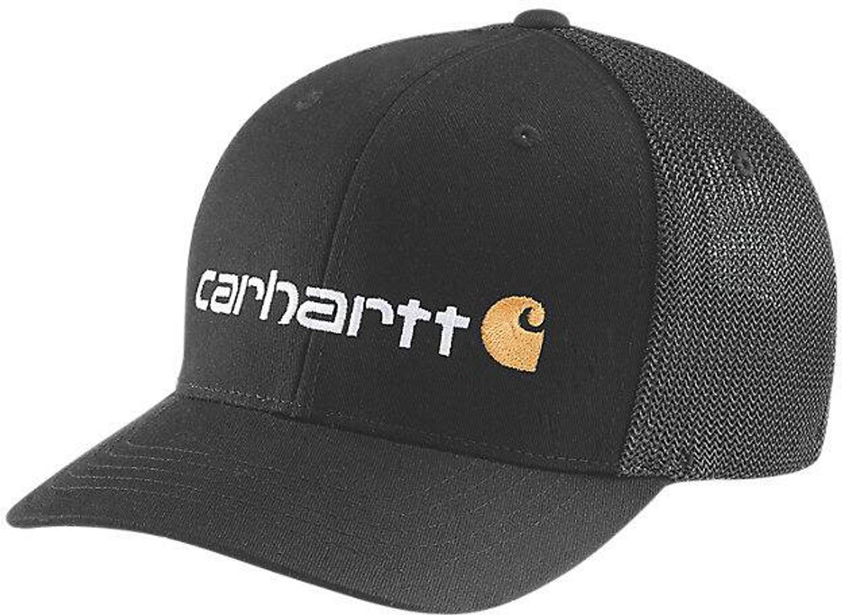 Carhartt Rugged Flex™ Oakland pet met logo - Zwart L/XL