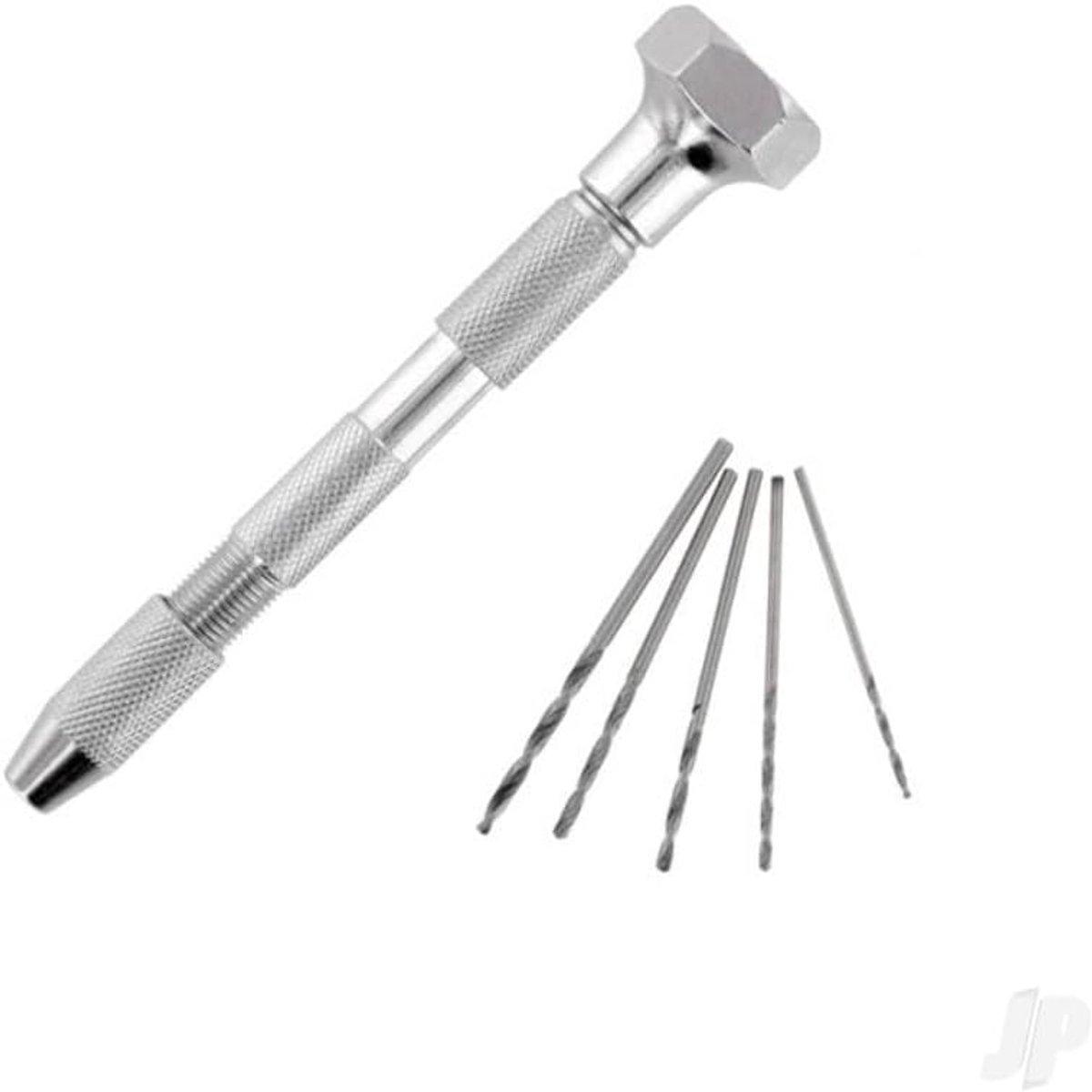 SnelShoppen - Metalen Handboor voor Miniaturen - 5 Boor Varianten 1.0/1.4/1.8 mm - Ideaal voor Hobby, Modelbouw en Resin/Metaal Bewerking