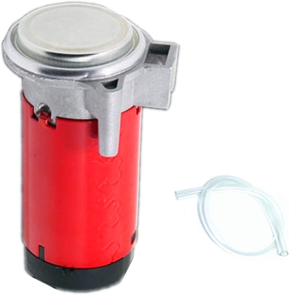 SnelShoppen - Air Pump 24V voor Auto, Truck en Boot - Chrome Plated Compressor voor Luchtfluit met Hoge Druk en Snelle Reactie