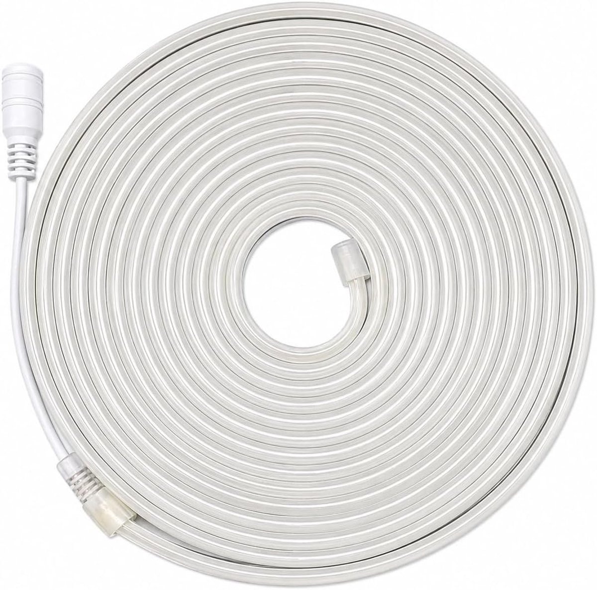 SnelShoppen - Flexibele Neon LED Strip 12V 5M 120 LEDs/meter, Neutral White 4200K, Perfect voor Binnen en Buiten Decoratie, Tuin, Feest, Keuken, Campi