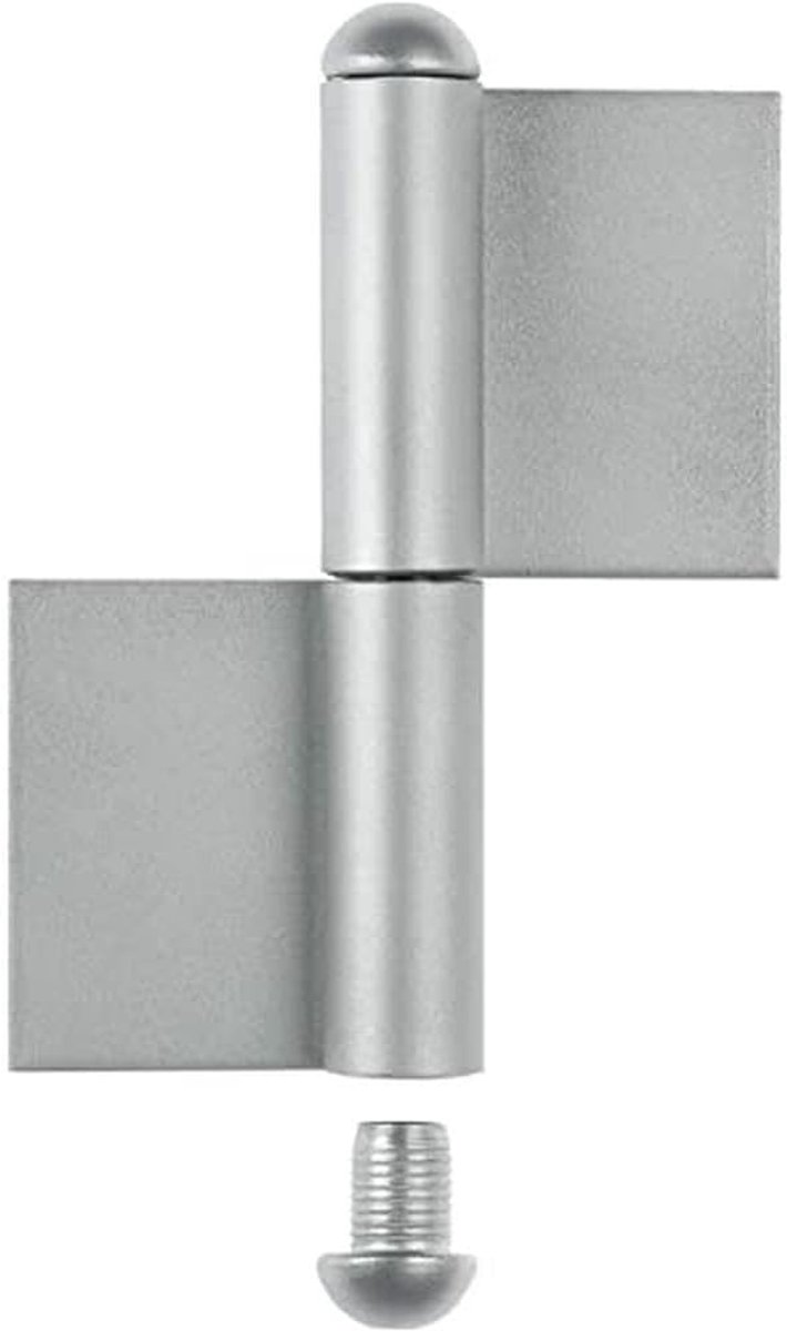 SnelShoppen - Constructietape KO4 - RVS - Hoogte 100 mm - Diameter Ø9 mm - Voor Lassen - Twee-delig - Kwaliteitsoplossing