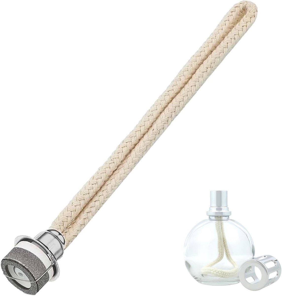 SnelShoppen - Catalytische Wiek voor Catalytische Lamp - Vervangingsset - Duurzaam en Betrouwbaar - Aromatherapie en Diffuser - Voor Binnen en Buiten