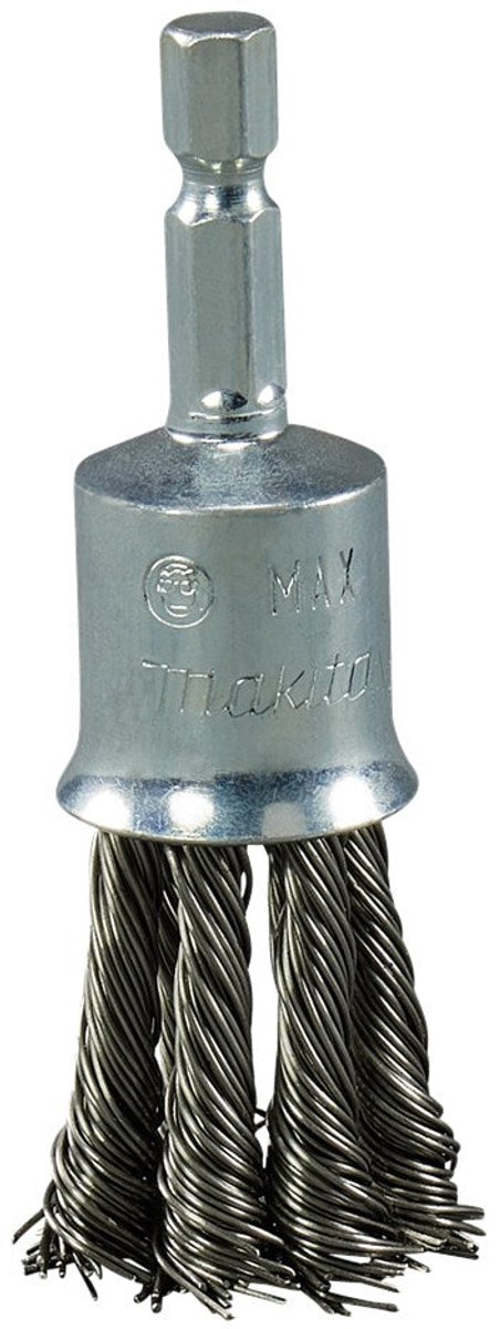 Makita Penseelborstel Zeskant 1/4x19mm RVS - D-76744