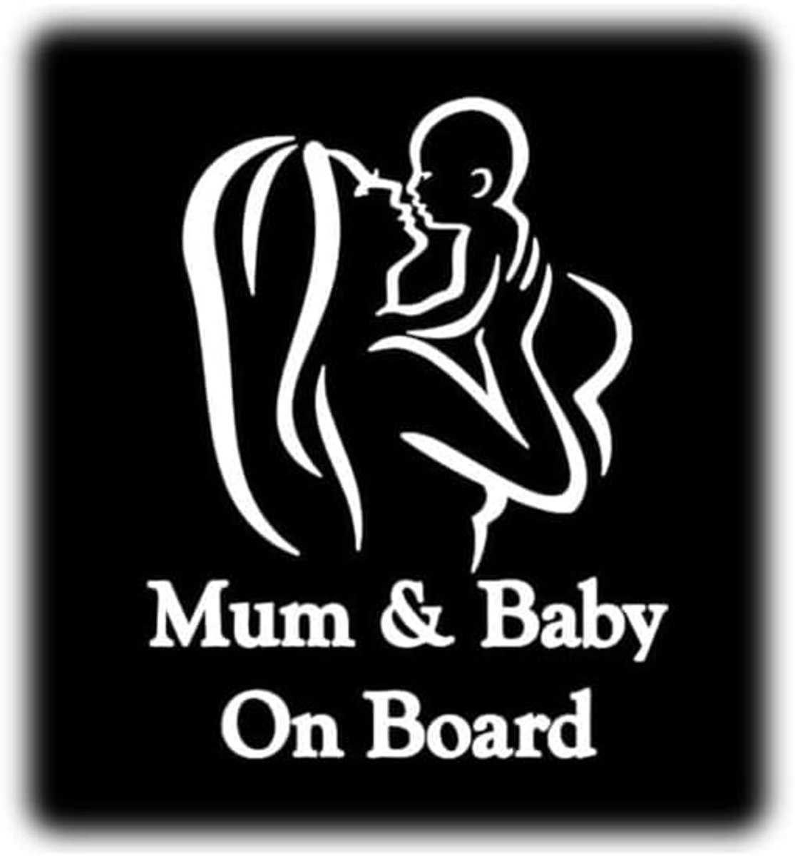 SnelShoppen - Autostickers voor Jongens aan Boord, Hoge Zichtbaarheid, Baby-on-Board Sticker, Veiligheid, Duurzaam, Geschikt voor Alle Voertuigen, Kin
