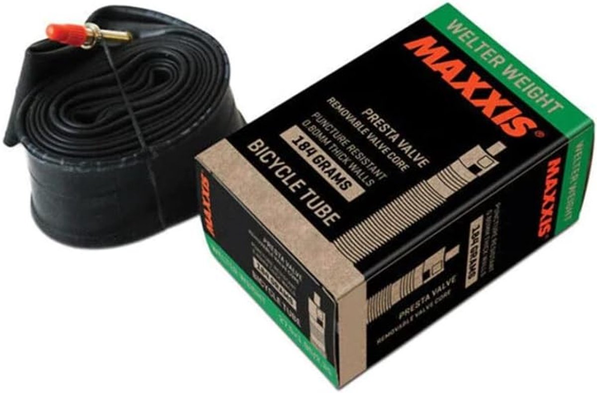 SnelShoppen - Maxxis Welter Weight 27.5x2.0/3.0 Tubes - Fietstube Unisex Volwassenen - Presta Ventiel - Geschikt voor 29 x 1.50/1.75 Inch Banden