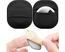 SnelShoppen - 2pcs Air GPS Tracker & Moto Tag Sticker Zelfklevende Bevestiging, Stofhouder met 3M Lijm voor Portemonnee, TV Afstandsbediening, Auto, B