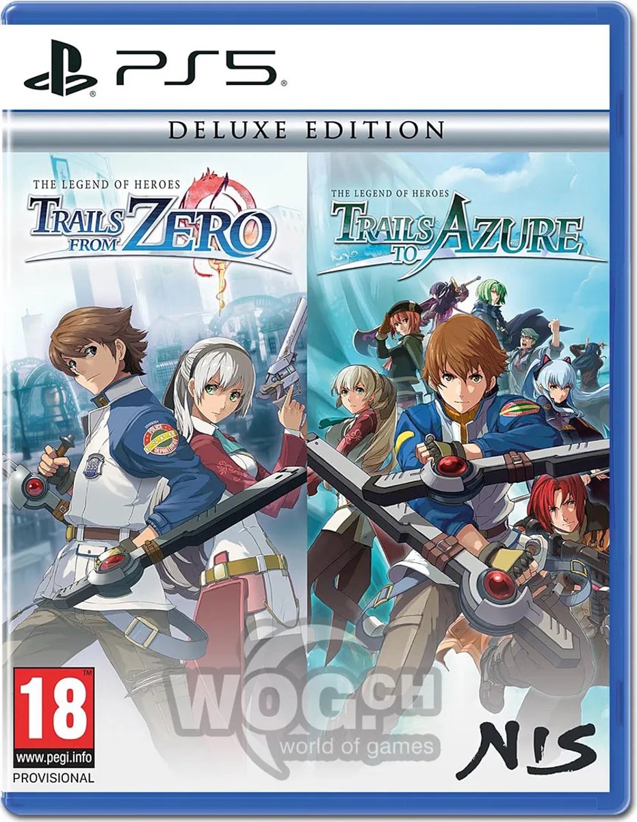 The Legend of Heroes: Trails from Zero + Trails to Azure - Deluxe Edition - PS5