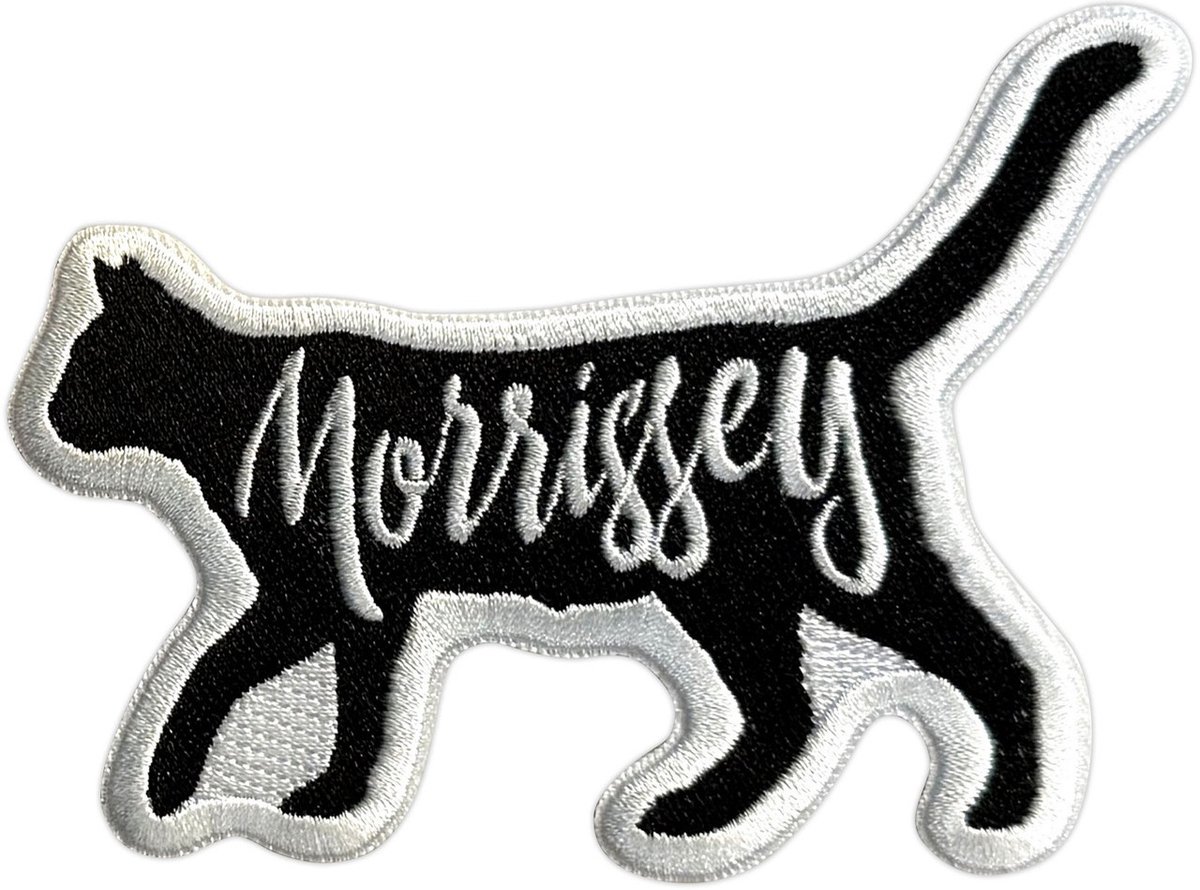 Morrissey - Cat Logo - patch