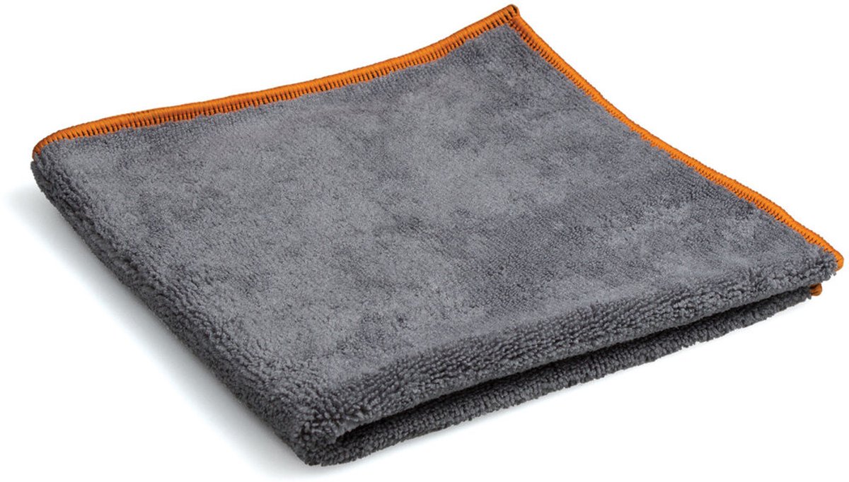 Microvezeldoek Nano ChiaMo.nl Grijs met Oranje Rand 40 x 40 cm (5 stuks)