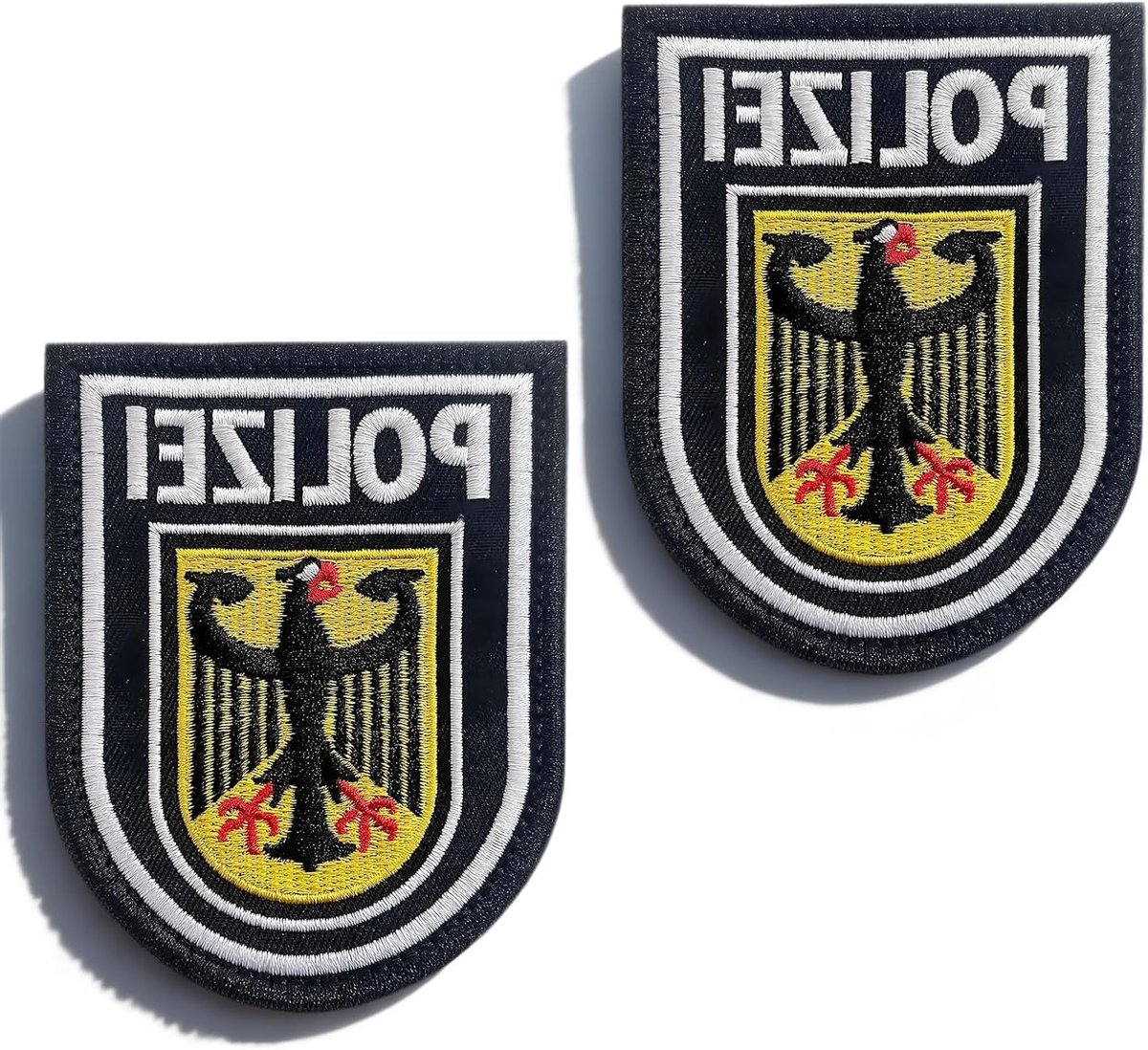 Emblemen voor Federale Politie, Geborduurde Politie Patches voor Uniformen, Veiligheidsvesten en Tassen