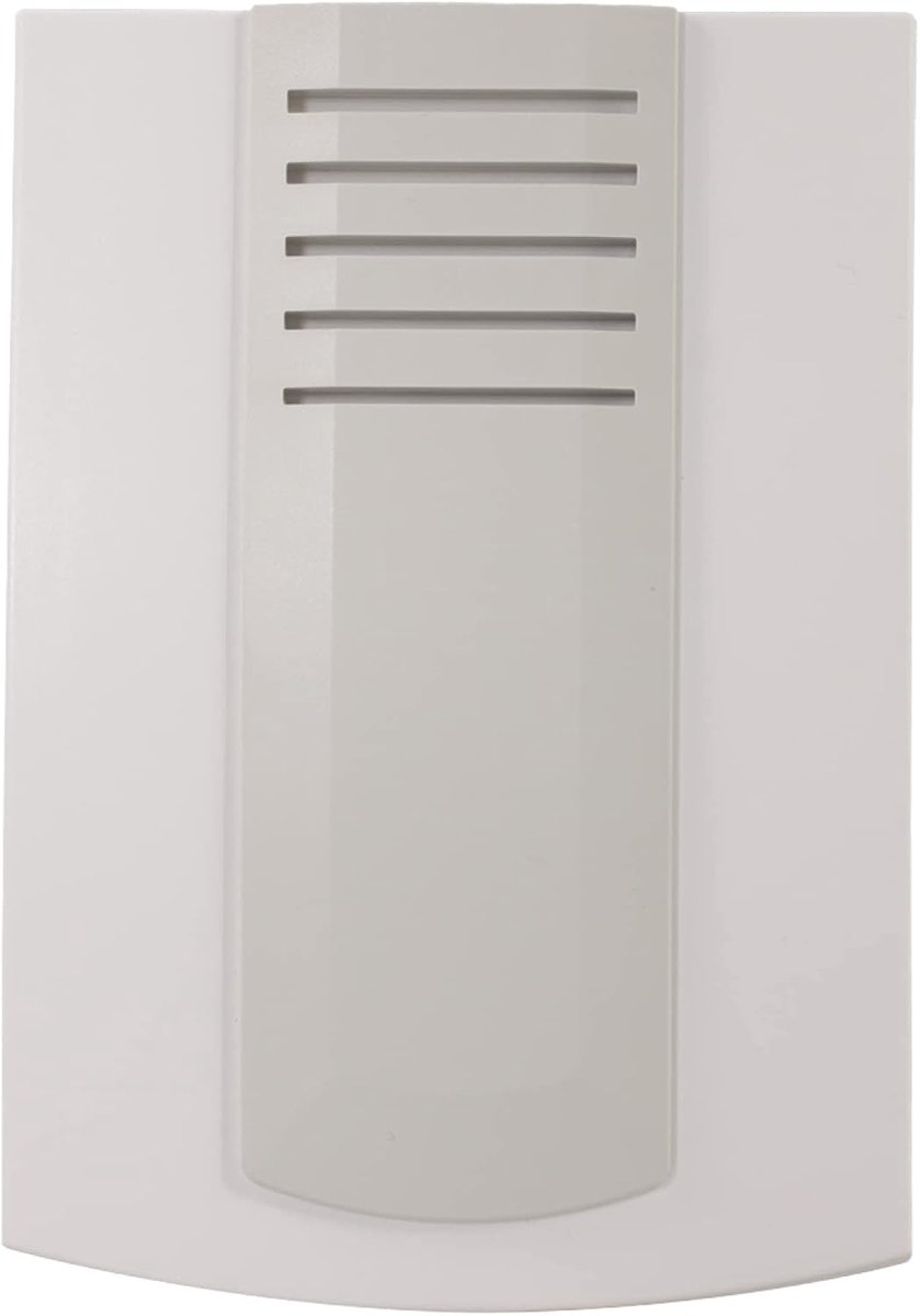 SnelShoppen - Elektronische Deurbel met Chimes, Beige, 91 dB, Volume Regelbaar, Voor Thuis, Tuin en Feestjes