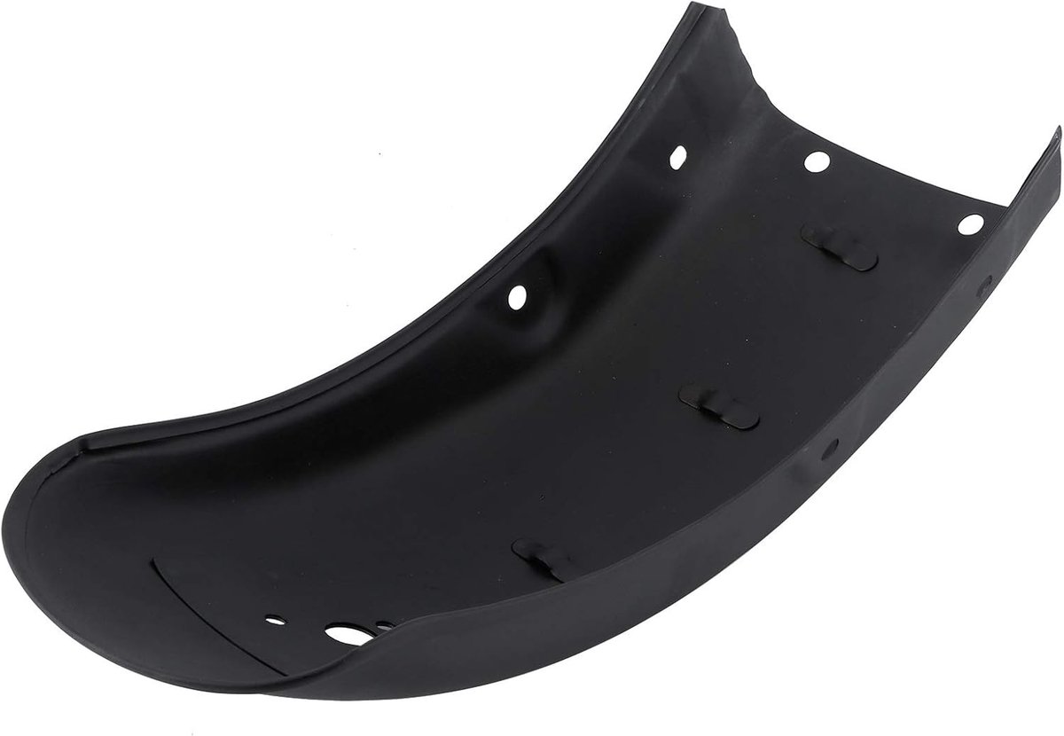 SnelShoppen - Universele Motor Fender - Hoogwaardige RVS Fender Houder - Duurzame en Stijlvolle Motorvleugels - Matte Zwarte Afwerking