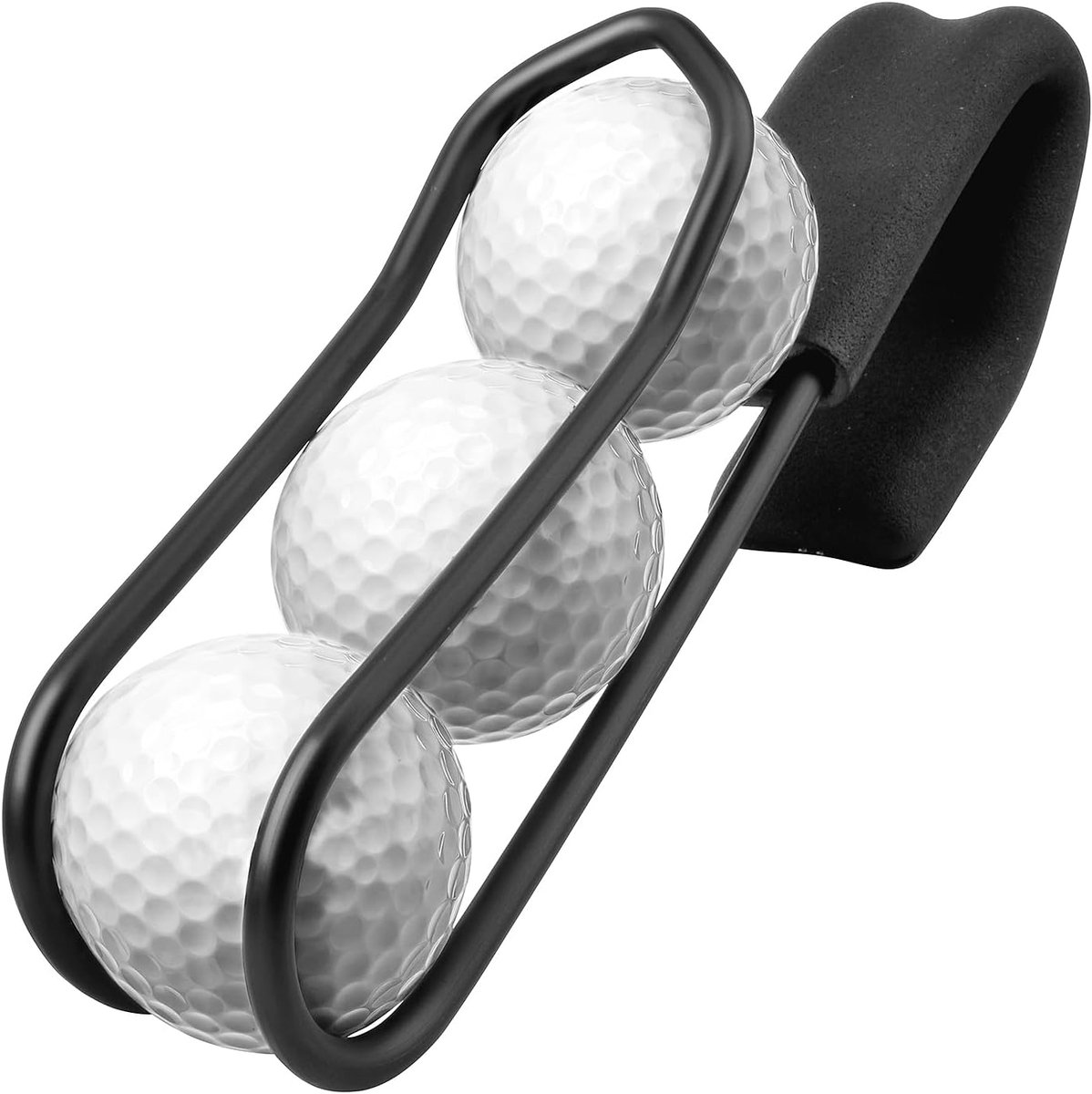 Handige Golfbalhouder voor 3 Ballen - Clip voor aan Golftas of Auto