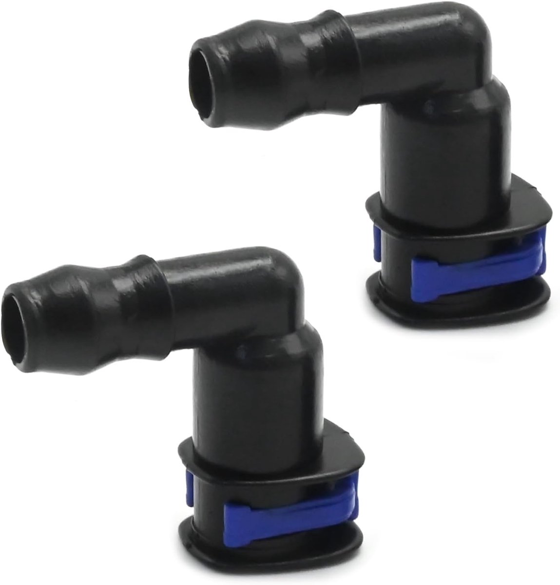 SnelShoppen - 2 Pack Headlight Washer Jet Elbow Connectors - Robuuste Vervanging voor A6 A8 Skoda Fabia Octavia - Hoofdlichtreiniger Connectoren