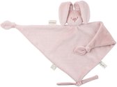 Nattou Lapidou Baby Knuffeldoekje - 65 x 40 cm - Doudou Konijn - Baby Cadeau - Poederroze