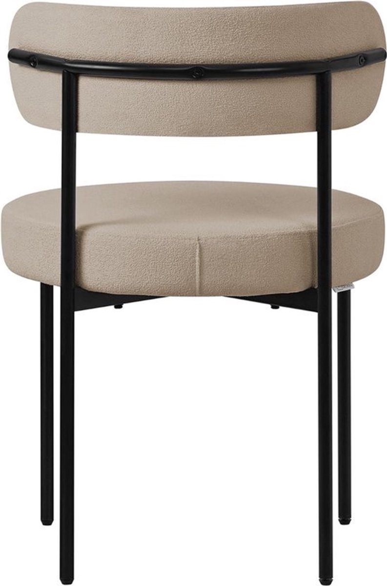 Set Van 6 Eetkamerstoelen – Stoel – Keukenstoel – Woonkamerstoel – Loungestoel – Beklede S