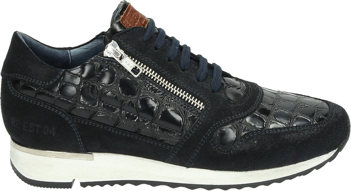 Hartjes 162.1402 Phil Sneakers - Lakleer - Dames - Blauw - Maat 37,5