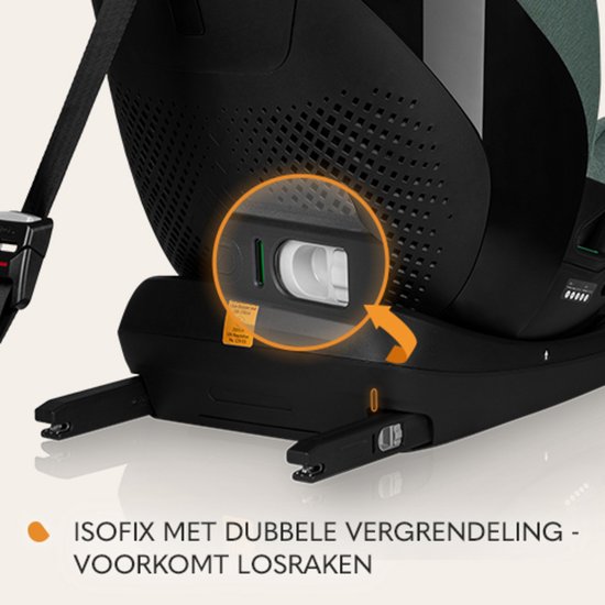Lionelo Lavender i-Size Baby Autostoeltje - 9 tot 36 kg (1,5-12 jaar / Groep 1 2 3 / 76-150 cm) - Autostoel met ISOFIX - Hoge Versterkte Zijbescherming - Ventilatie - Stalen Versterkin - Installatie-indicatoren - ATEST van LIONELO — afbeelding 2