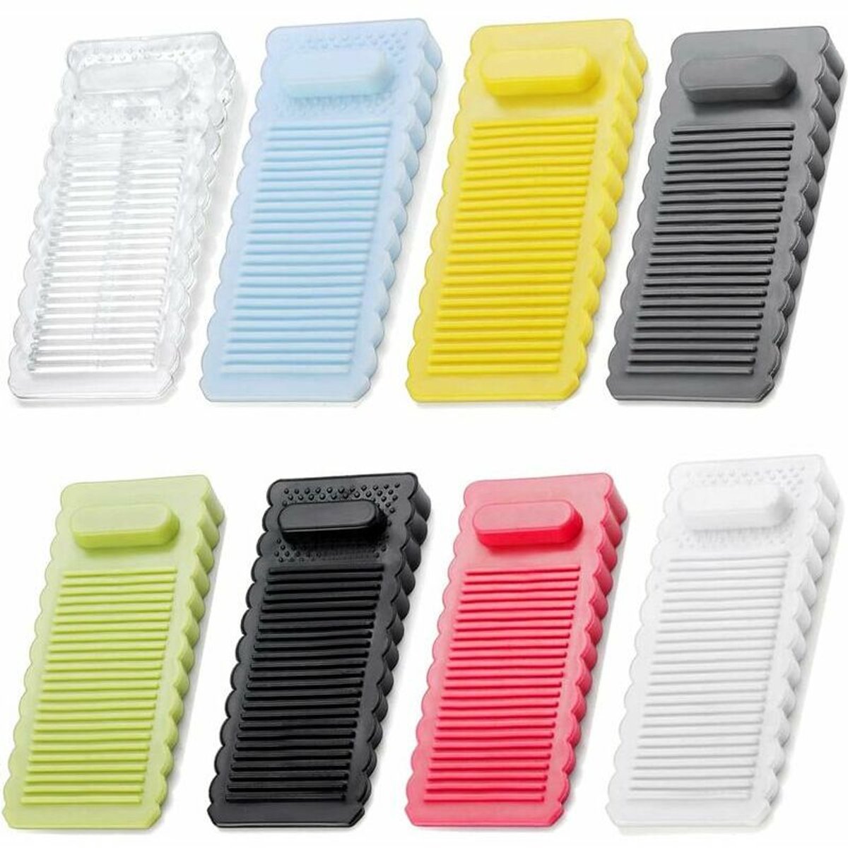 Deurstop-8-delige deurstopset: verstelbare, antislip vloerdeurstops